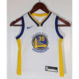 Nike Golden State Warriors Basketball Jersey Youth Medium Kevin Durant #35 Kids